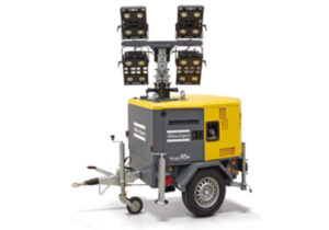 Flutlichtanlage fahrbar von Atlas Copco bei Landesberger München