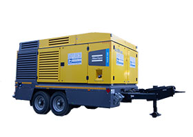 Kompressor Atlas Copco XAVS 448 Arbeitsdruck 25 bar bei Landesberger München