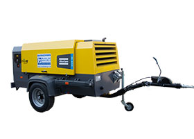 Kompressor Atlas Copco XAVS 186 Arbeitsdruck 12 bar bei Landesberger München