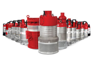 Schmutzwasser-Tauchpumpen von Grindex und Atlas Copco gibt es bei Landesberger München