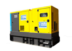 Stromaggregat Stromerzeuger Atlas Copco QAS 5 200 stationär bei Landesberger München