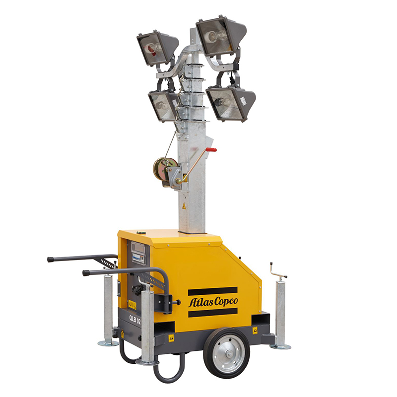 Lichtmast QLB 02 Atlas Copco mieten bei Landesberger in München